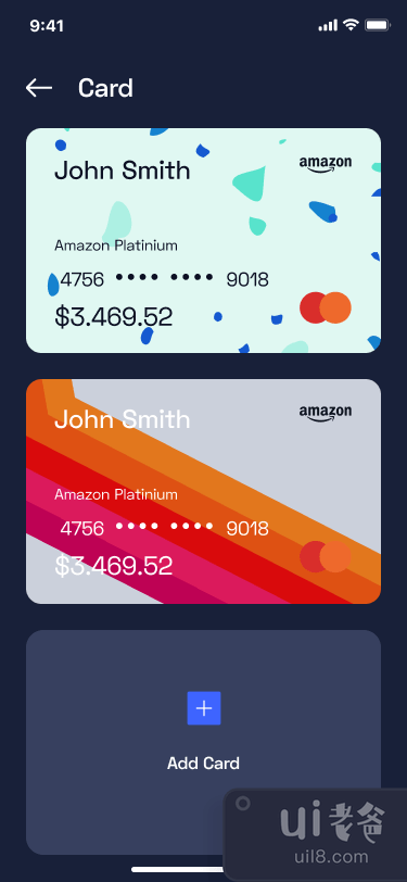DreamWallet - 卡片设计(DreamWallet - Card Design)插图5