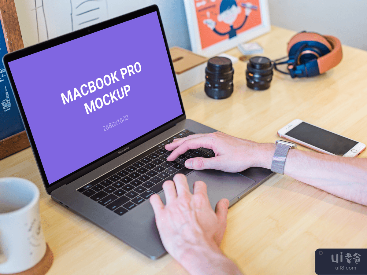 Macbook Pro 2018 Mockup