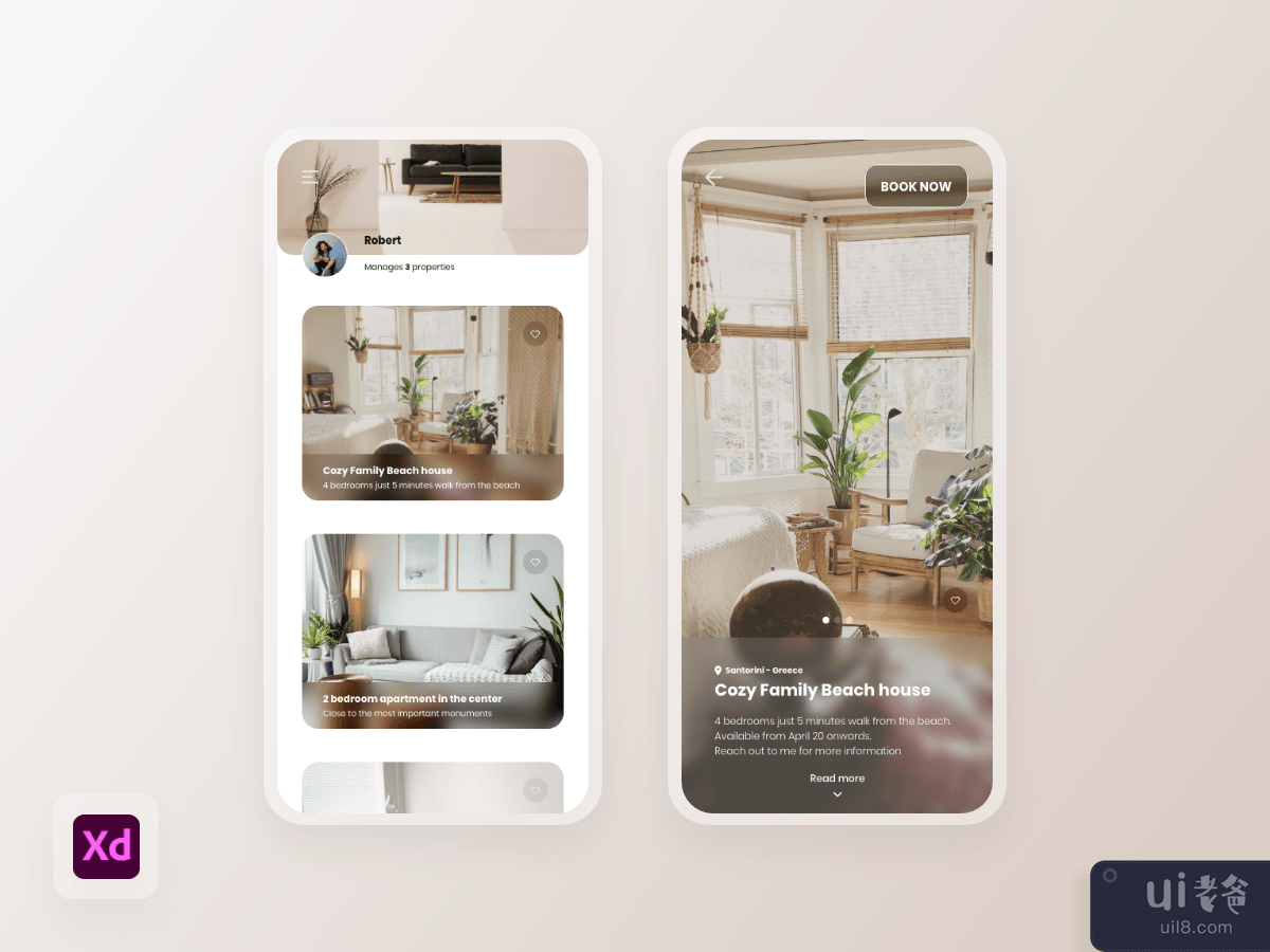 House Renting App Exploration for iOS