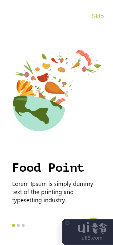 食物点应用程序(Food Point App)插图2