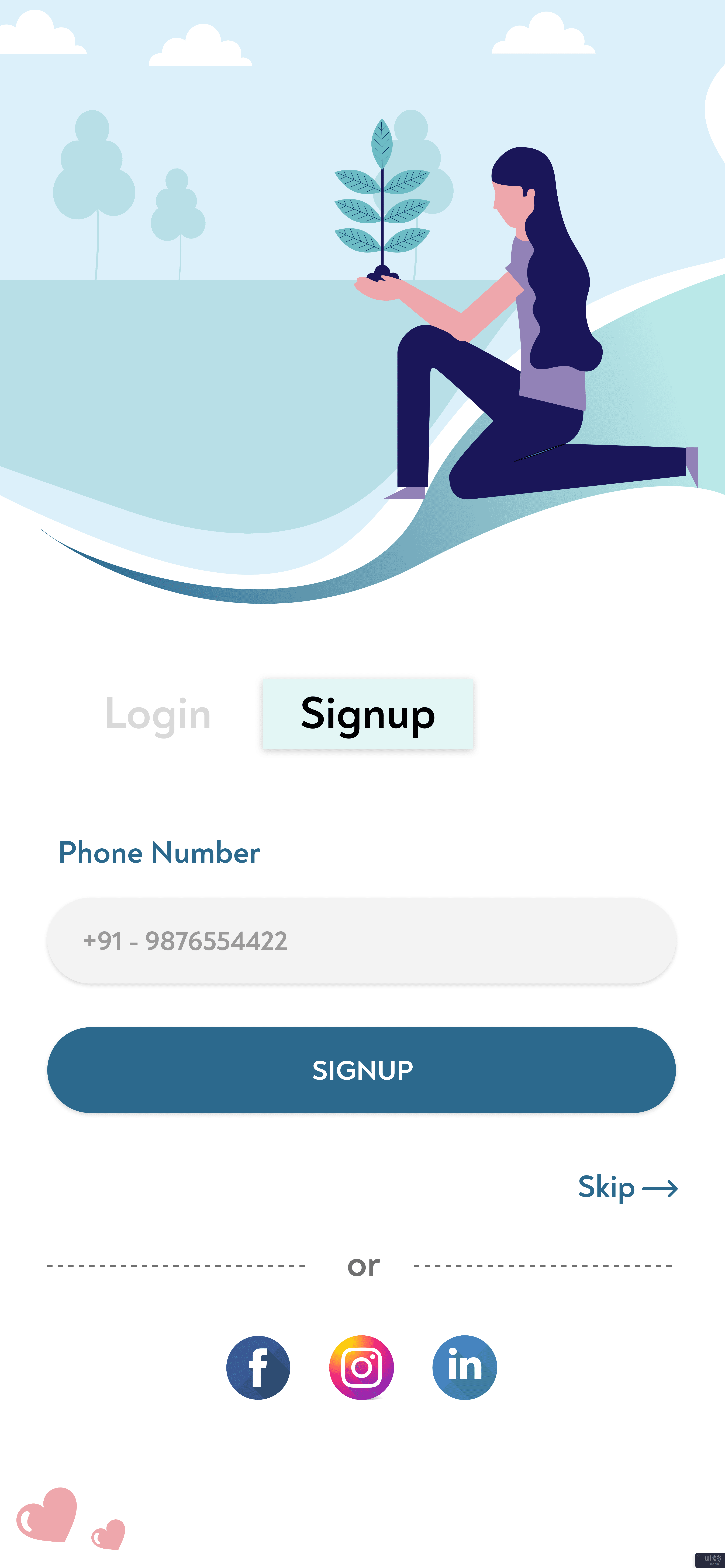 登录 - 注册工具包(Login - Signup Kit)插图