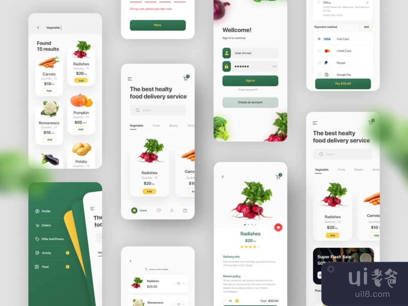 Grocery Delivery App Design - Part 1