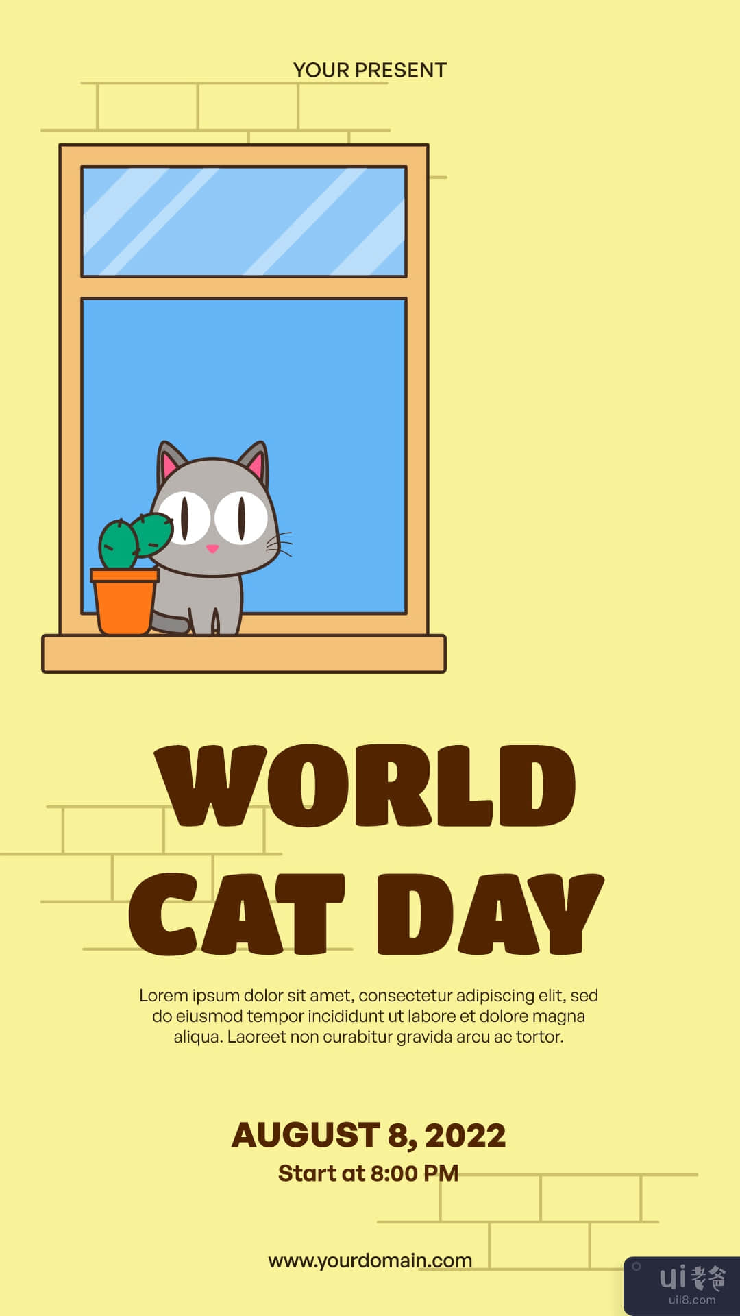 世界猫日 Instagram 故事(World Cat Day Instagram Stories)插图6