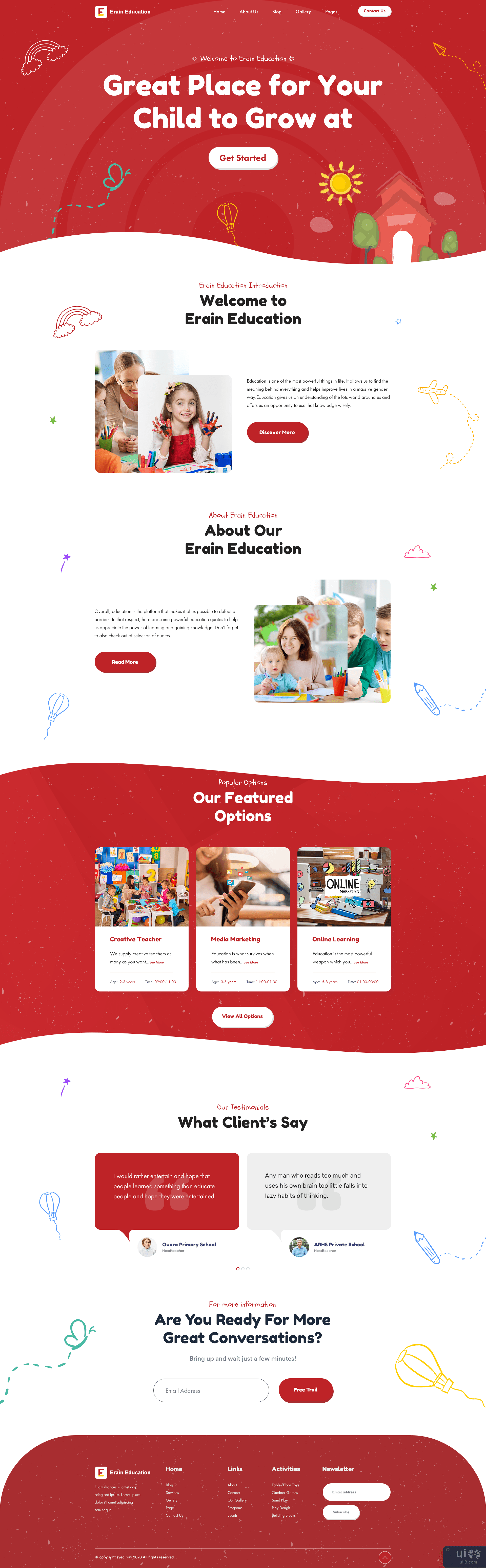 Fleek 教育登陆页面(Fleek Education landing page)插图