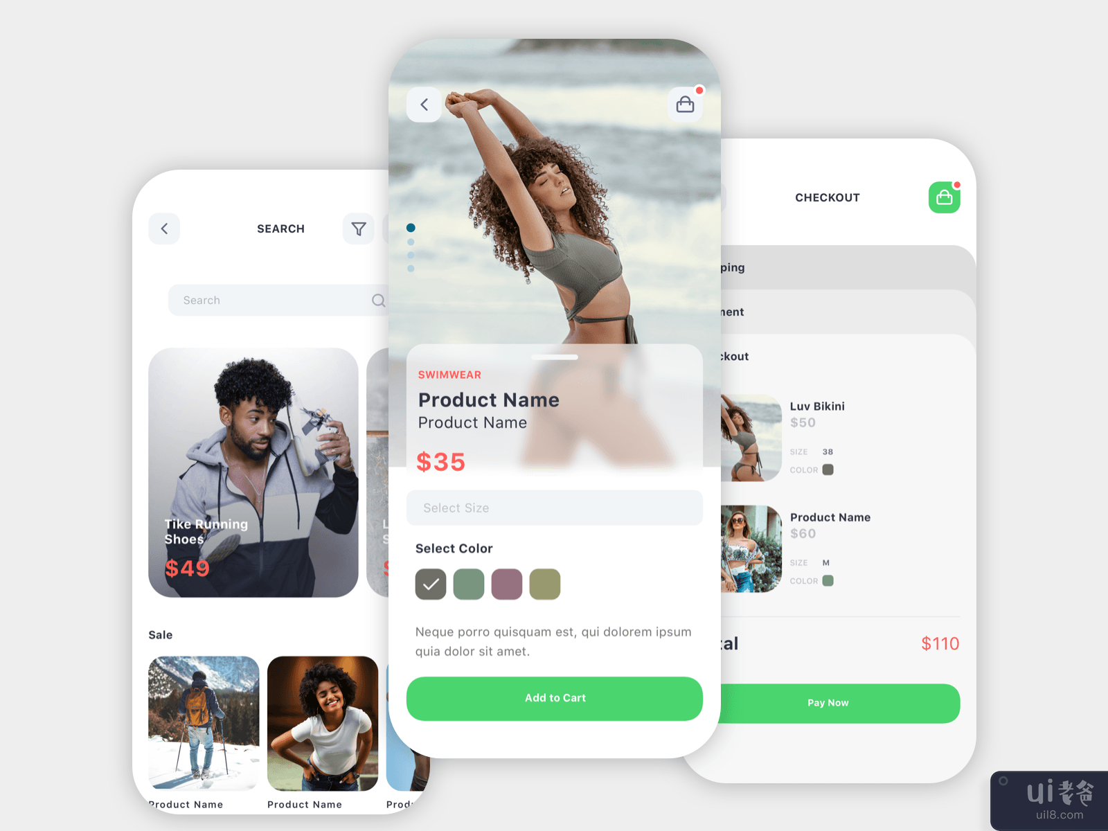 Skadi - 电子商务应用程序 UI 套件(Skadi - E-Commerce App UI Kit)插图3