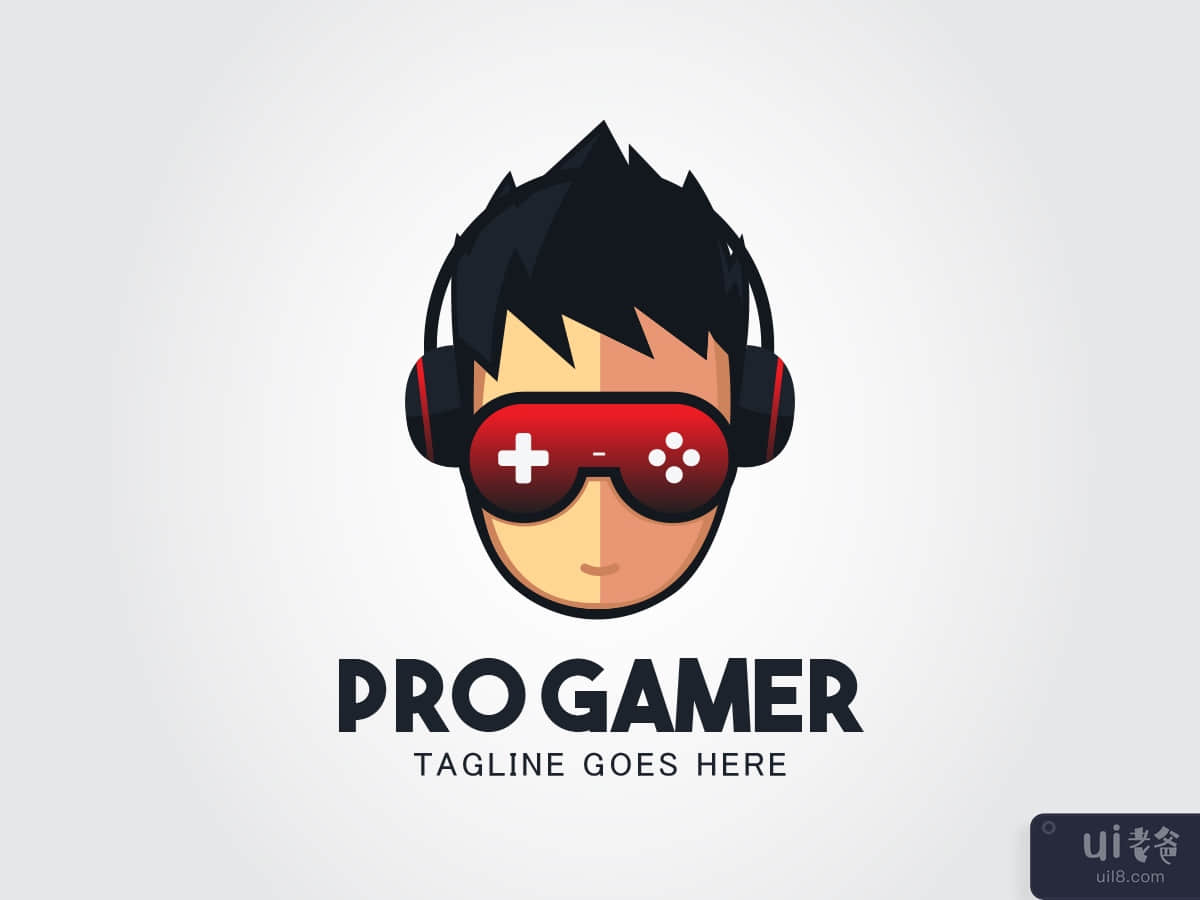 Pro Gamer - Gaming Logo Design Template	