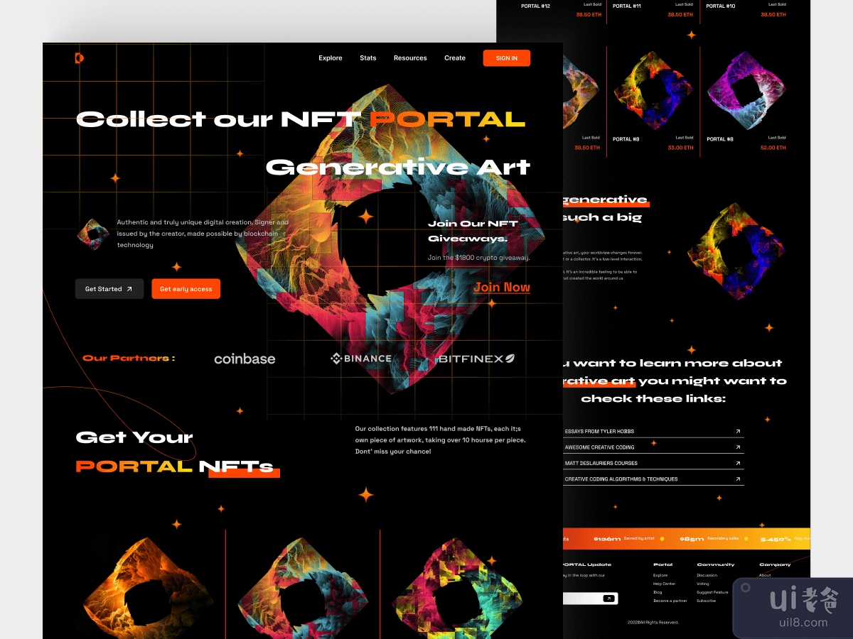 Portal - Generative Art NFT