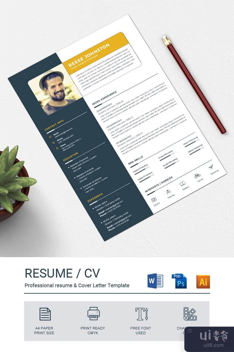 创意简历(Creative Resume)插图2