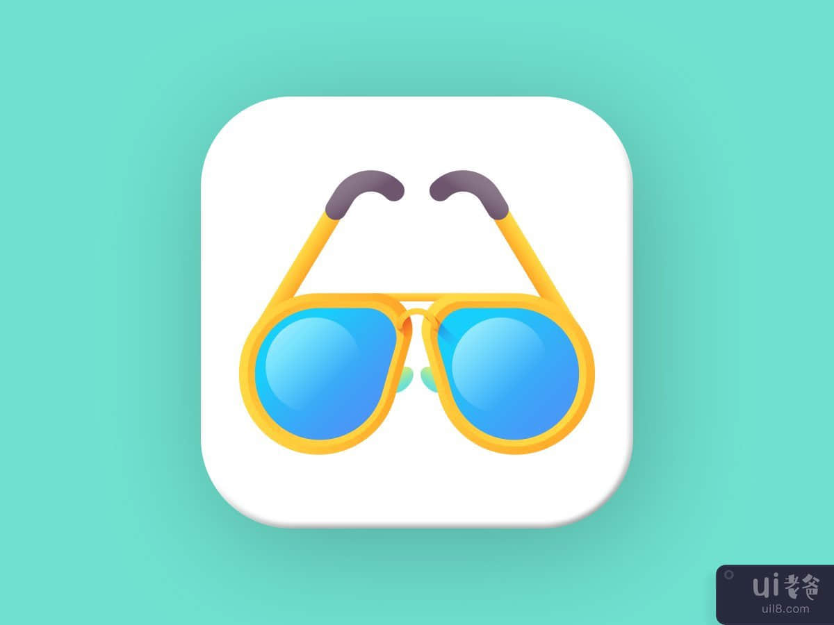 太阳镜徽标(Sunglasses Logo)插图2