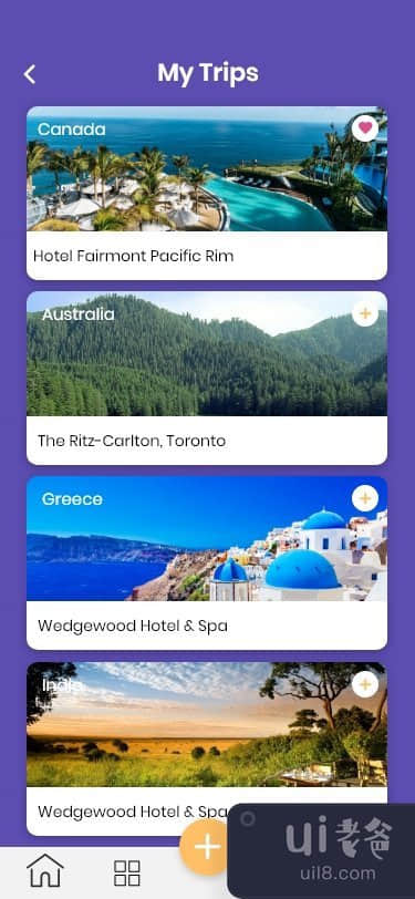 Airbnb 应用程序 UI 设计(Airbnb App UI Design)插图1