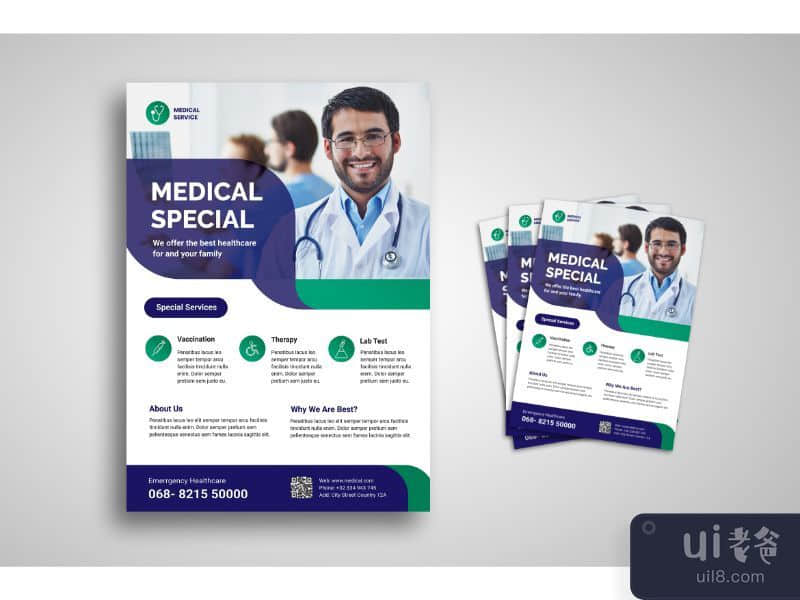 Flyer Template Medical Special 
