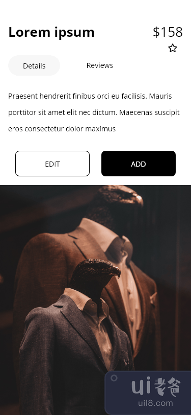 服装店应用概念(Cloth Store App Concept)插图