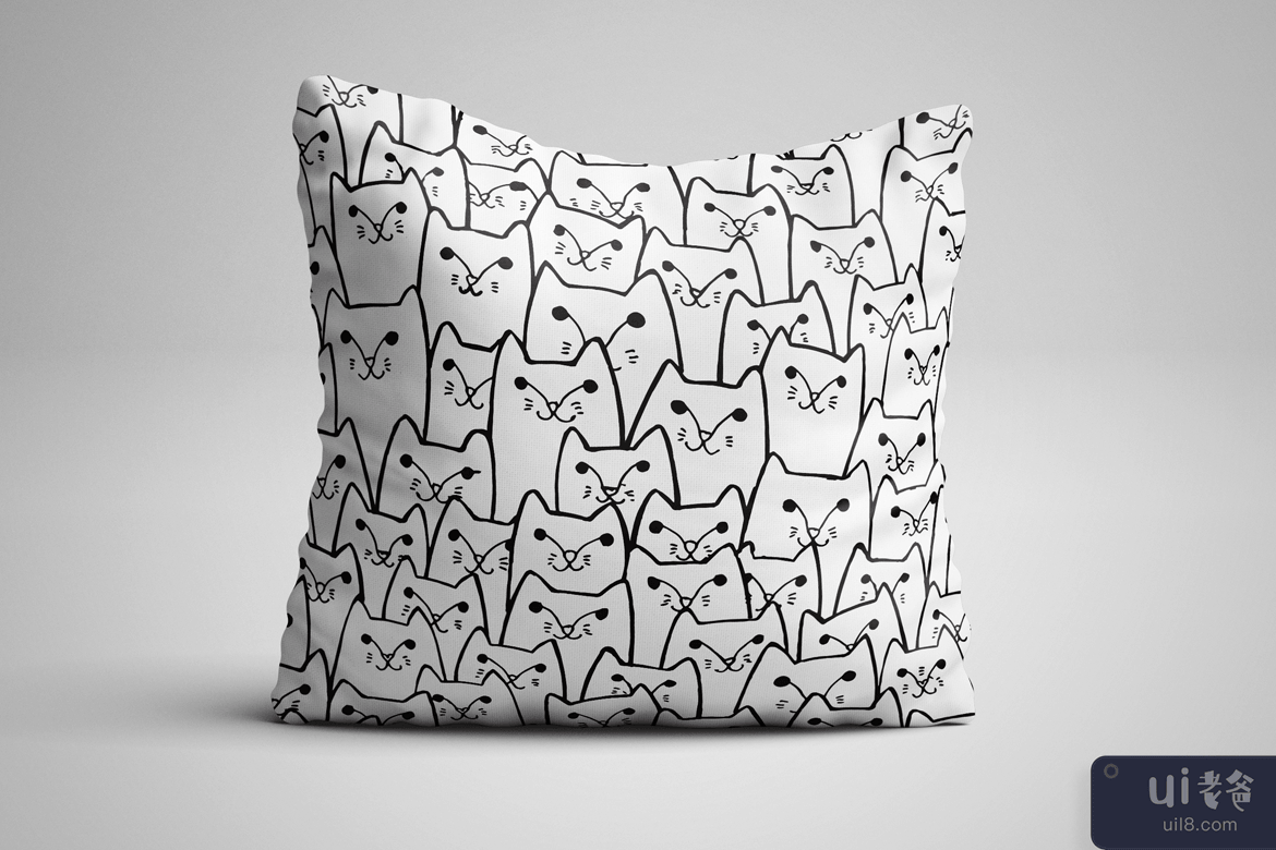 狡猾的猫图案(Sly cats pattern)插图2