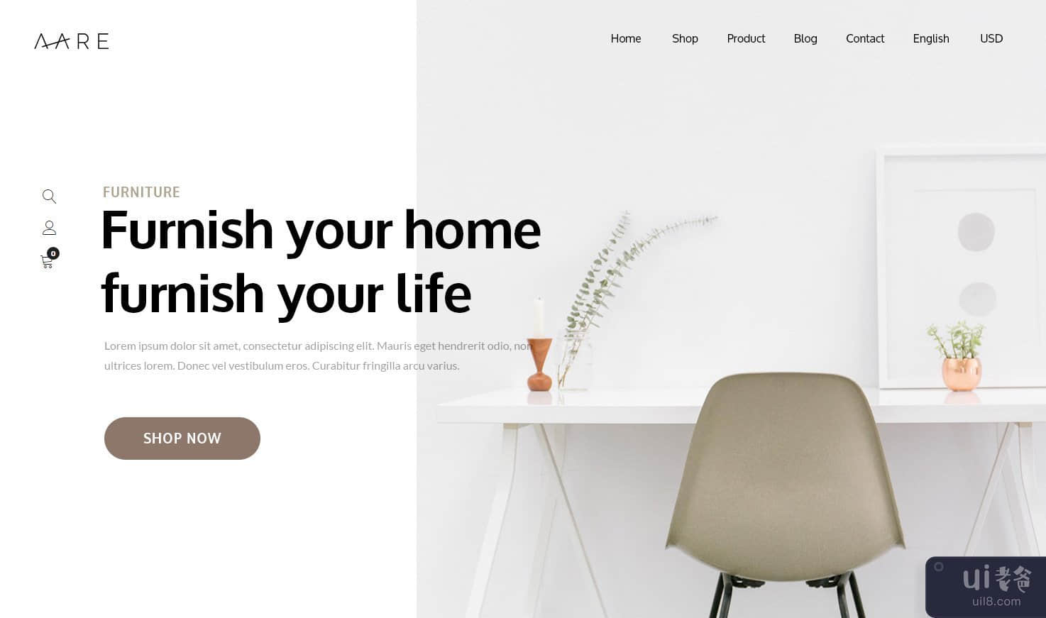 家具 - 网页界面(Furniture - Web UI)插图