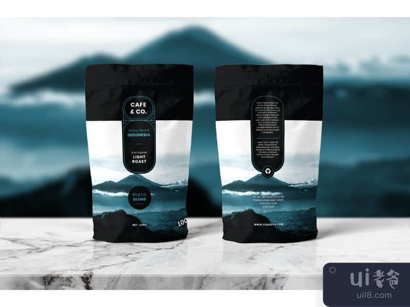 Packing Template Coffee 32