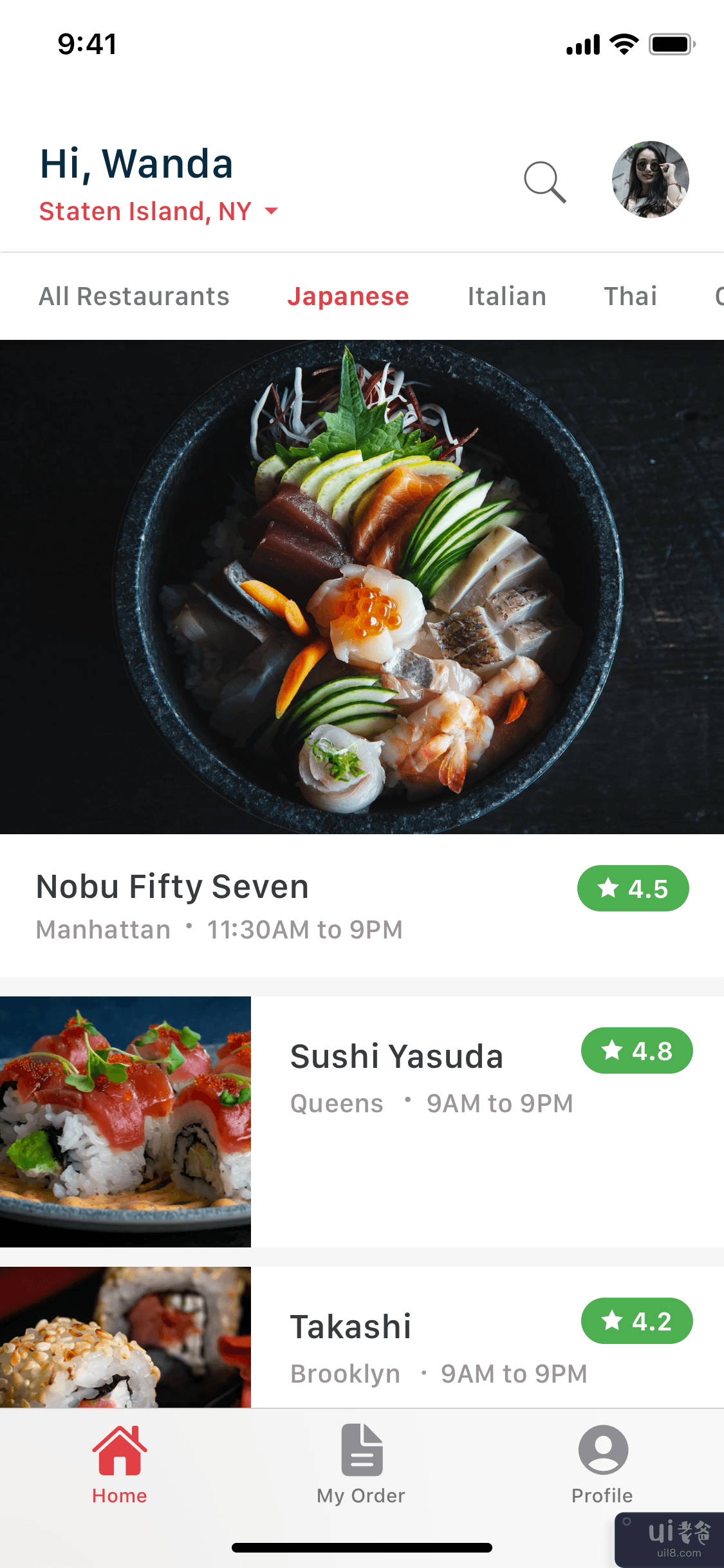 ALDENTE - 食品目录预订 - 移动 UI 套件(ALDENTE -  Food Directory Booking -  Mobile UI KIT)插图1