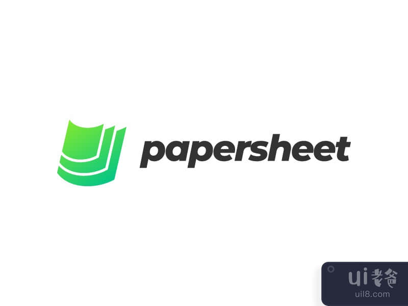 Paper Sheet Logo Design