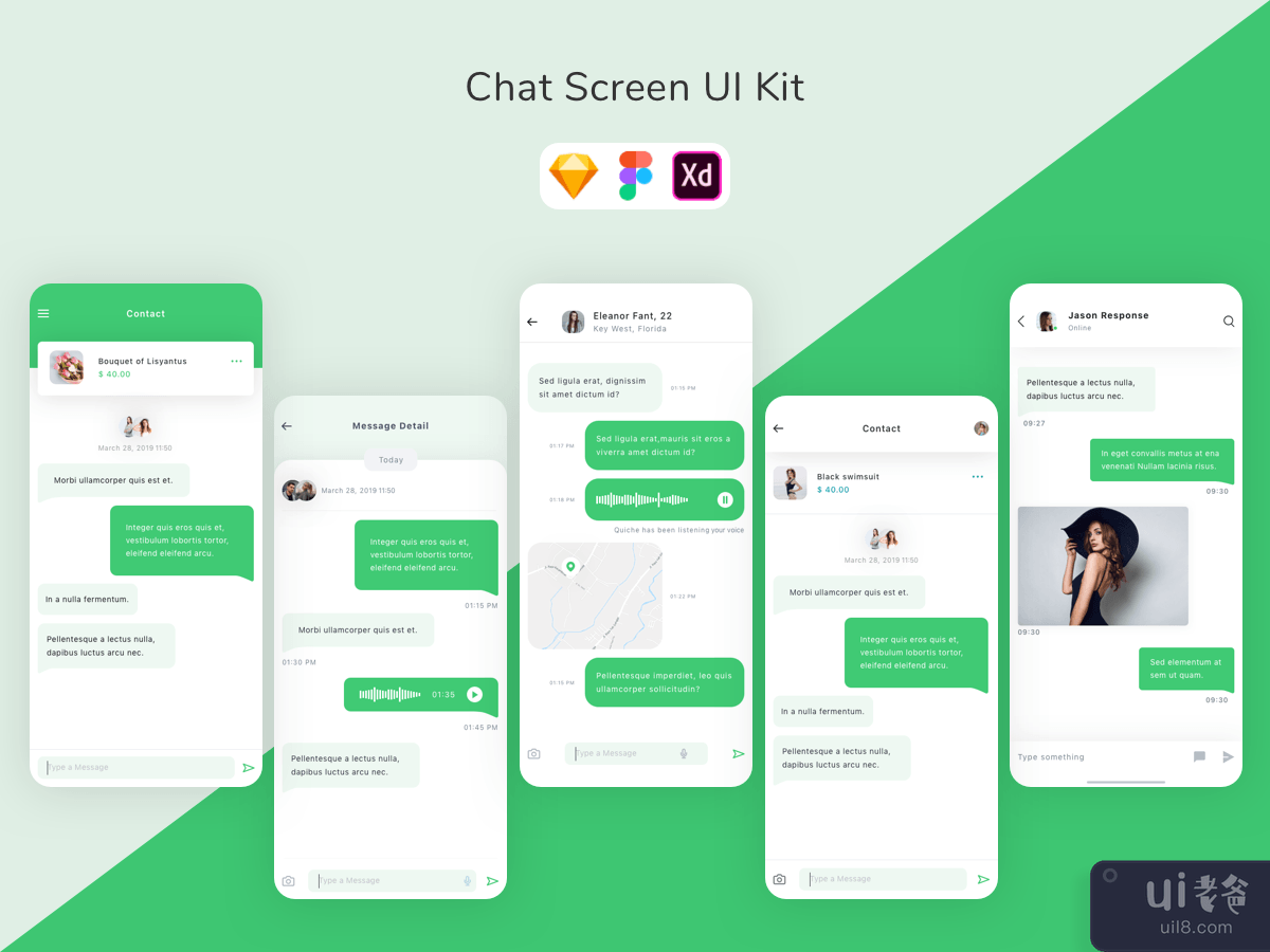 Chat Screen UI Kit