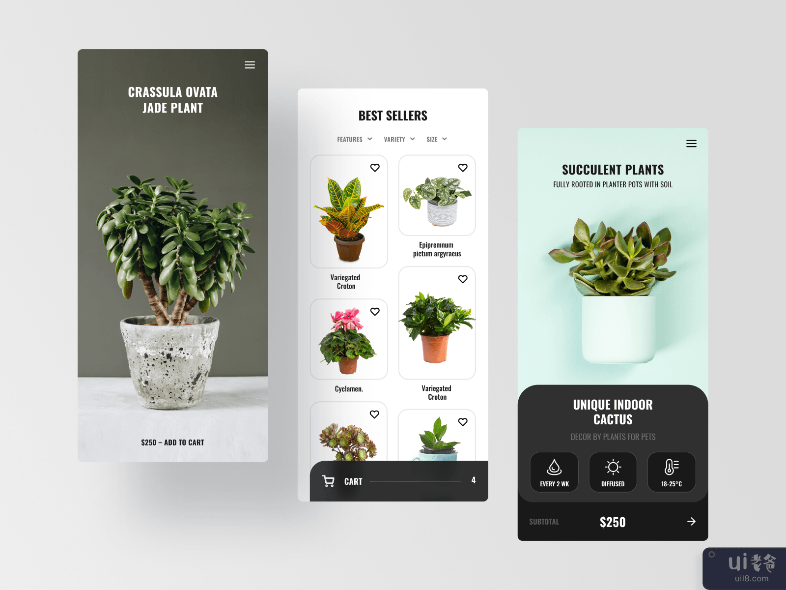 植物商店应用程序(Plants Store App)插图
