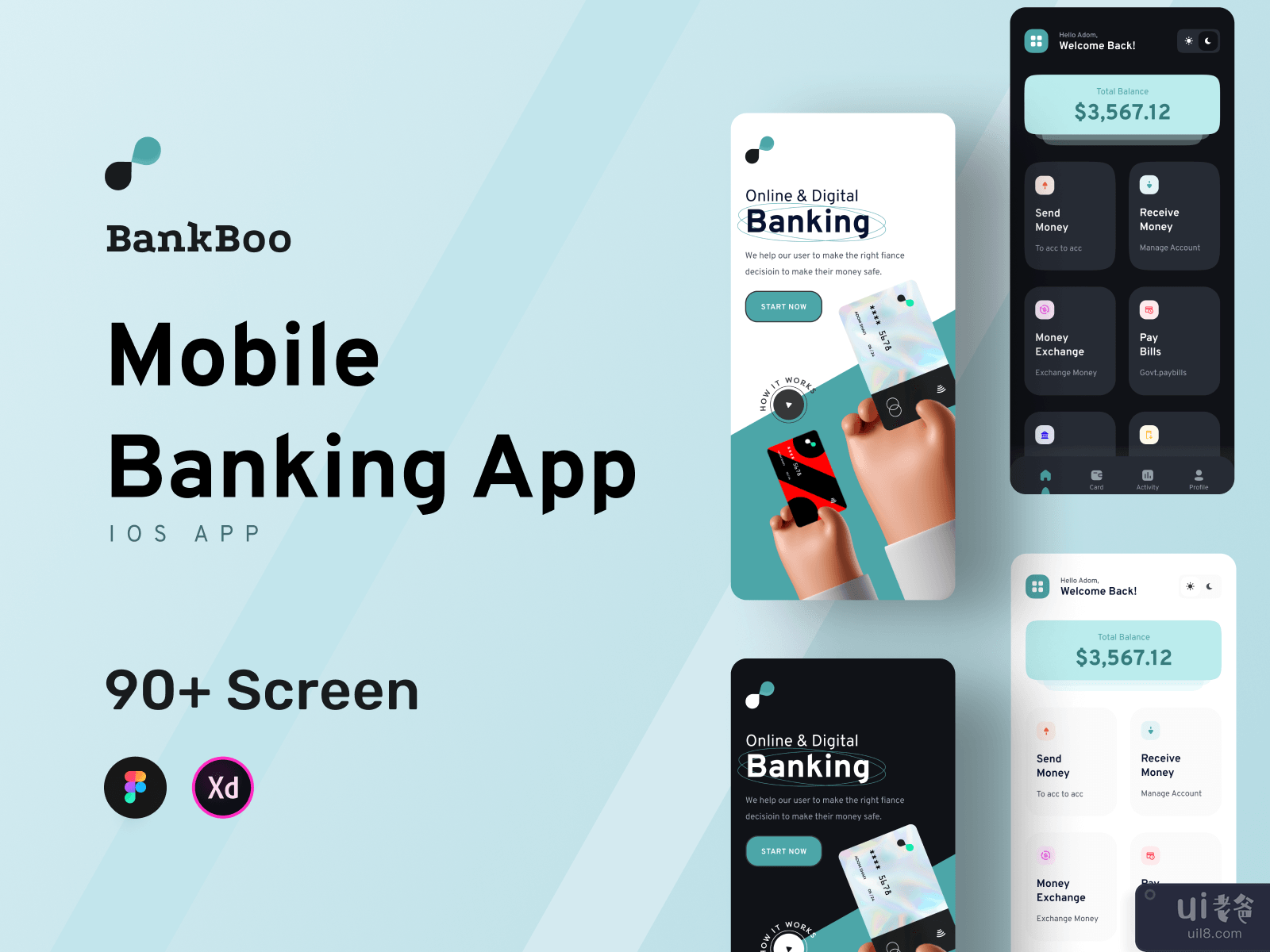 Mobile Banking Ui Kit