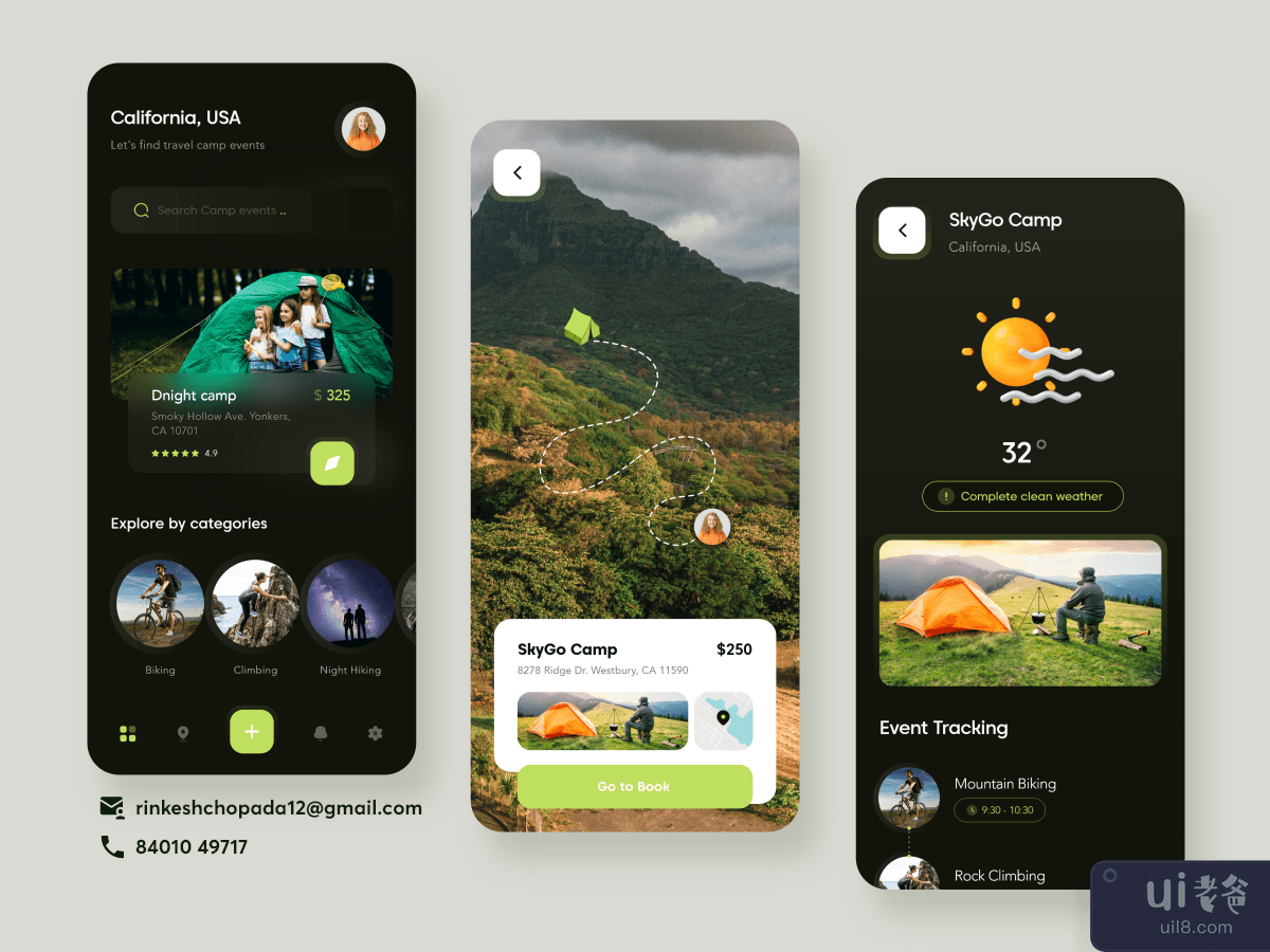 Camping Event App