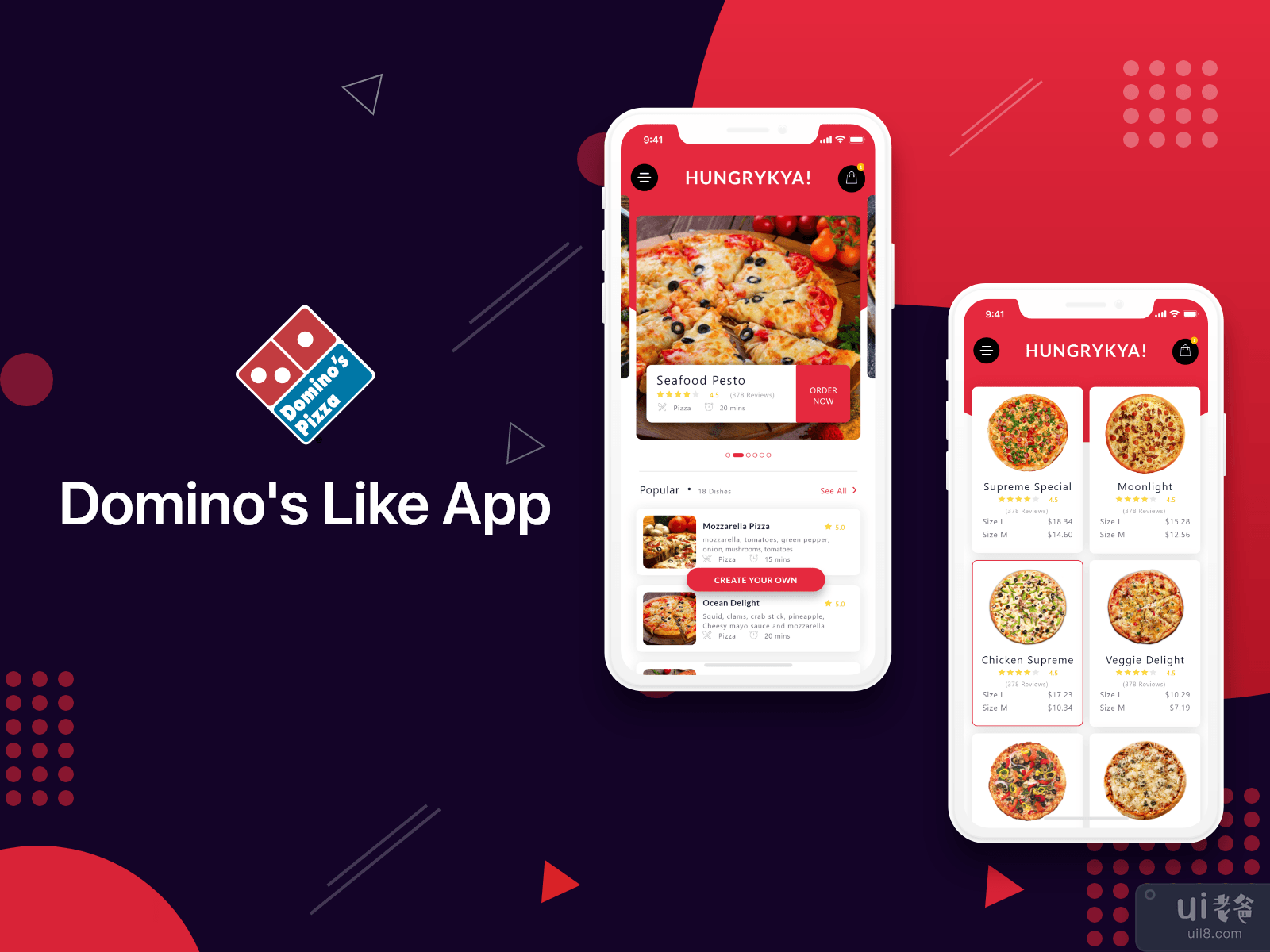 Online Food App like Dominos's