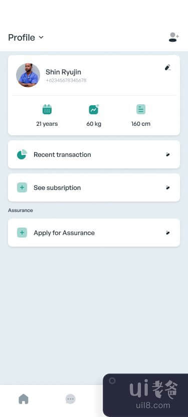 在线医疗移动应用程序（高级屏幕）(Online Medical Mobile App (Premium Screens))插图5