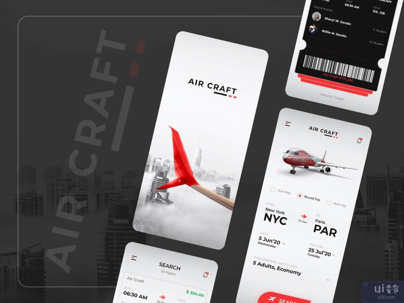 Aircraft - Flight Booking App