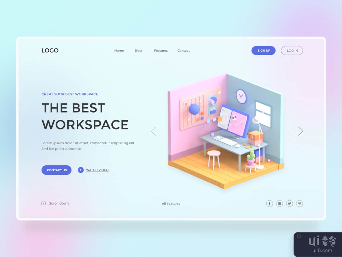 Website Hero Header