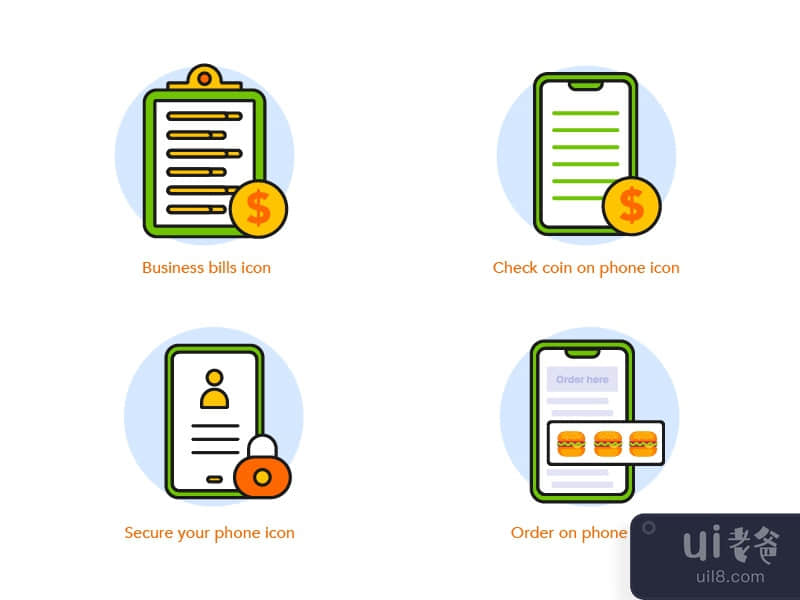 Online Business Icon Bundle