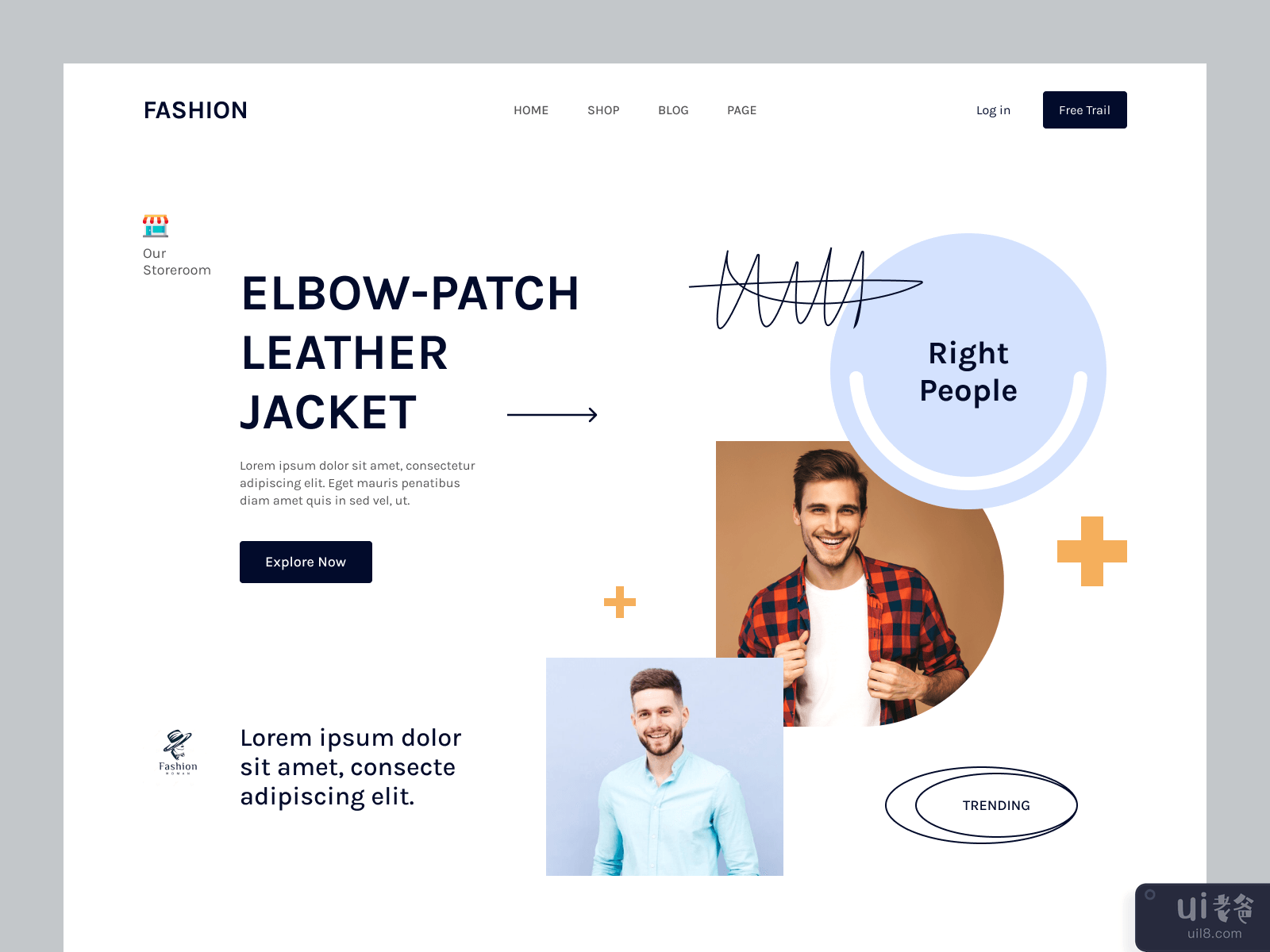  Fashion Store Website