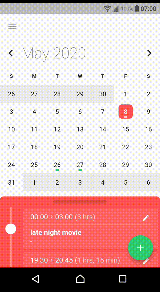日历视图 - Flutter UI(Calendar View - Flutter UI)插图
