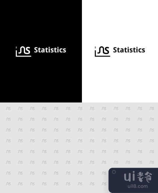 统计标志(Statistics Logo)插图