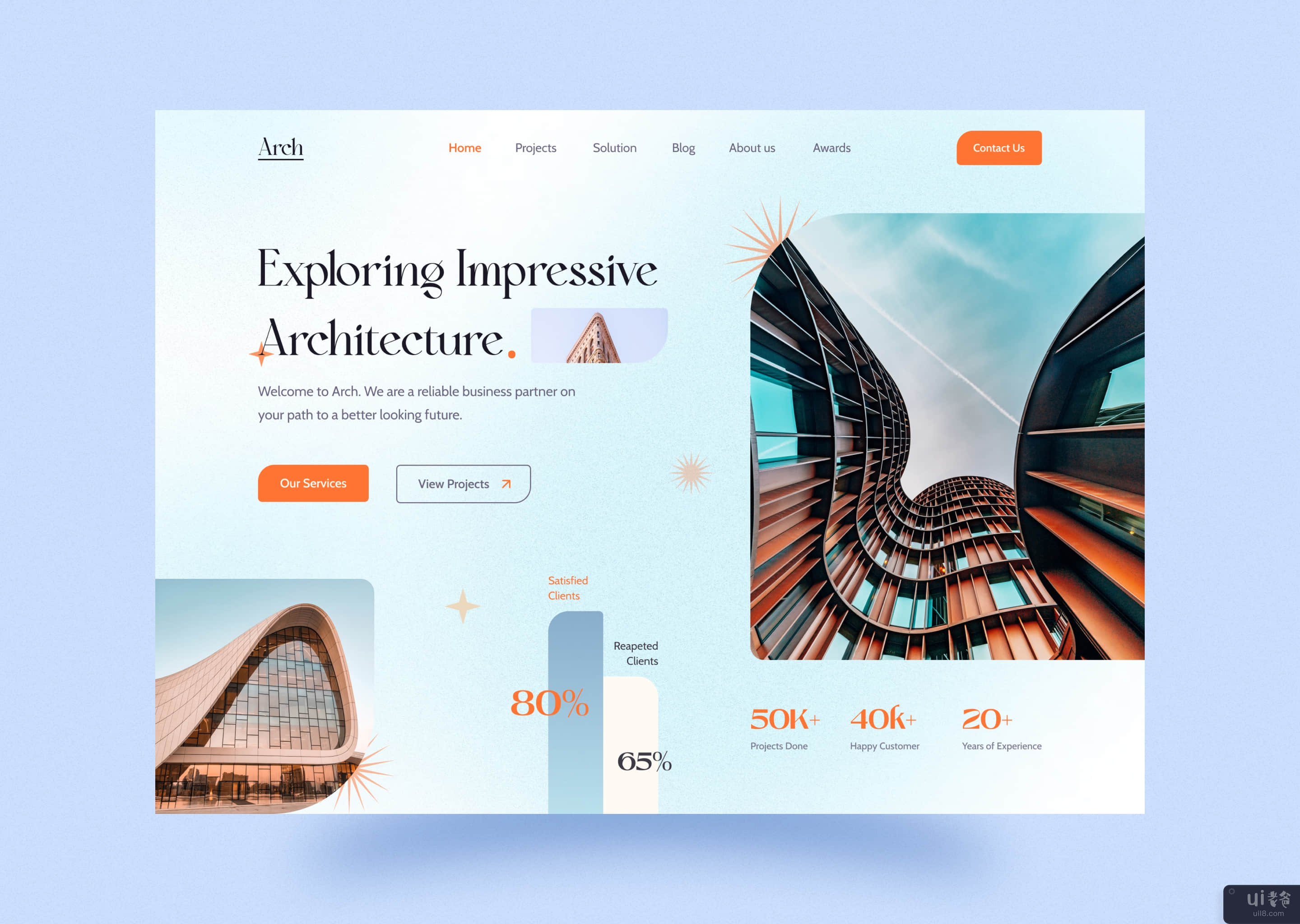 架构网站标题(Architecture Website Header)插图