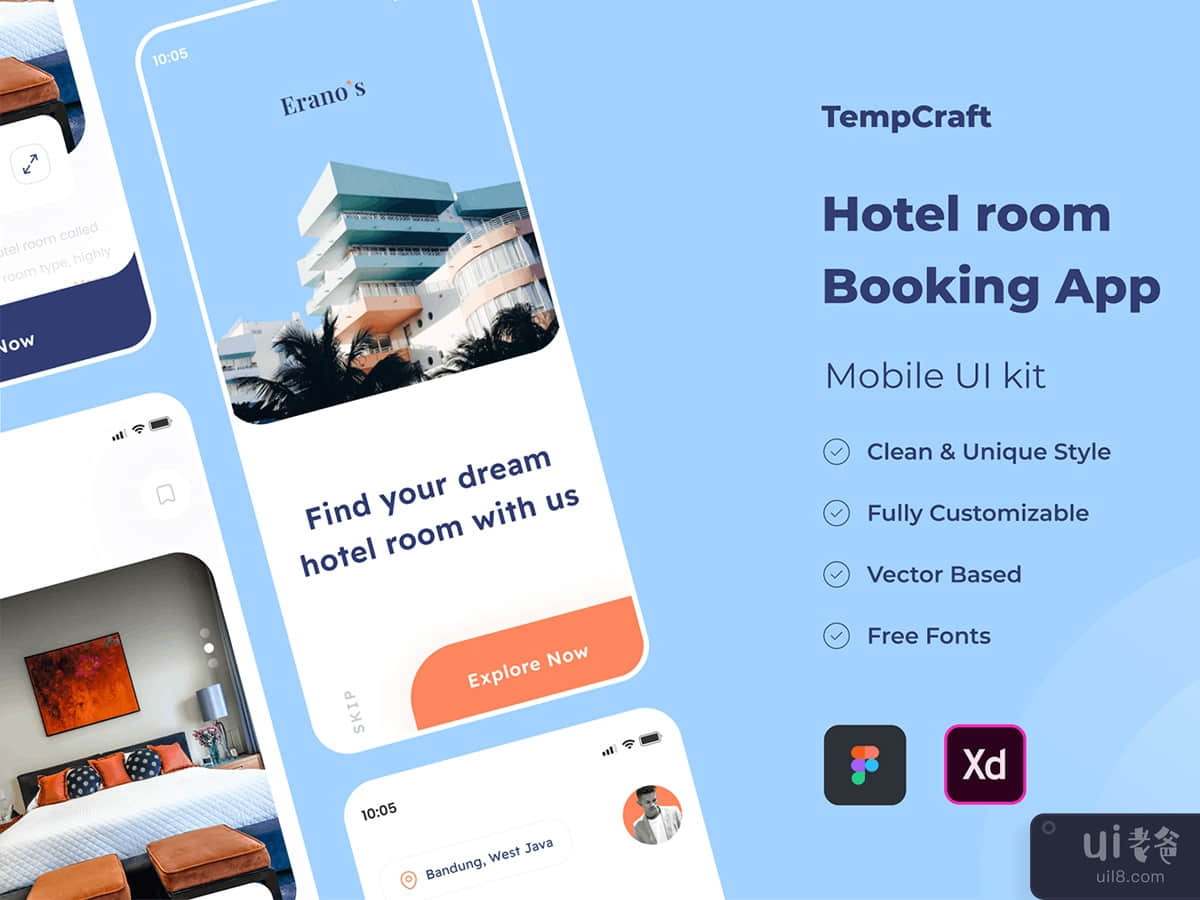 Hotel room Booking App