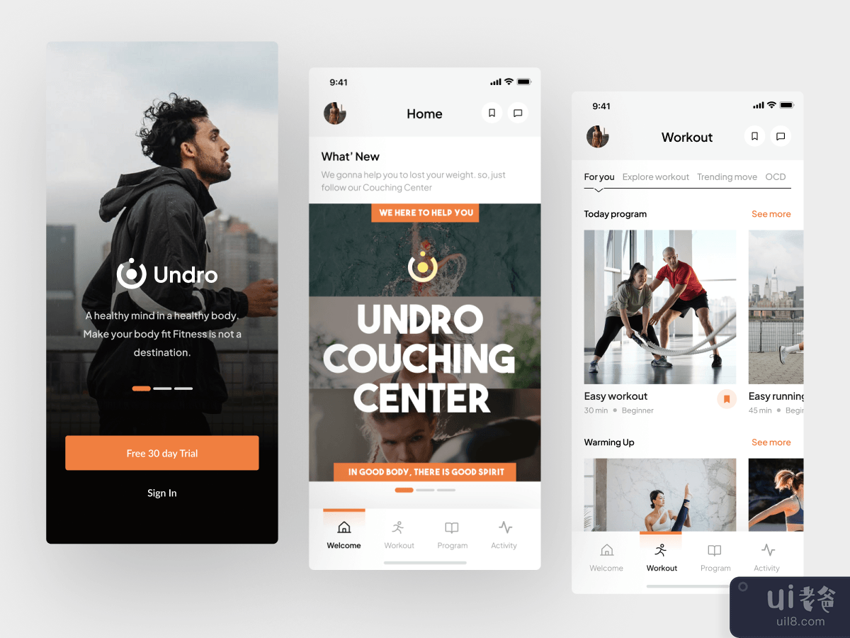 Undro - Workout App