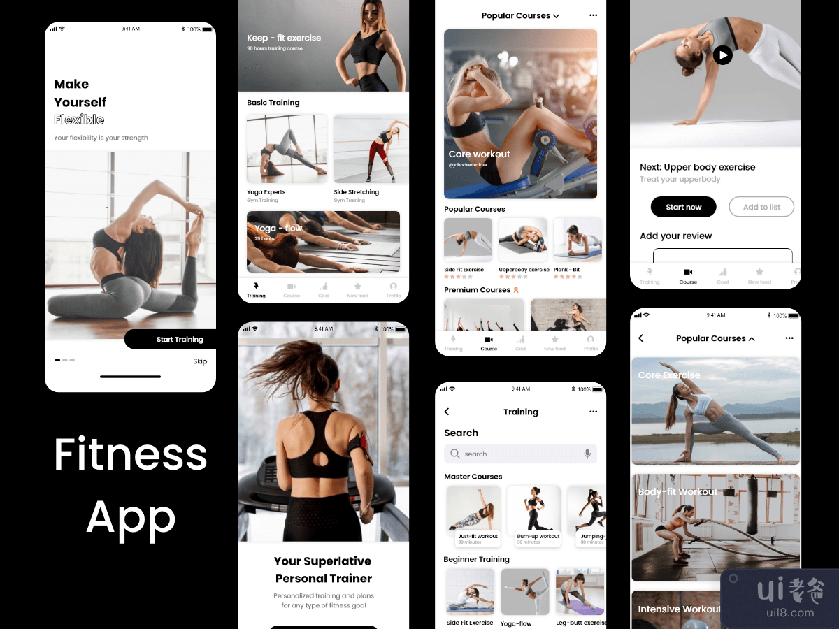 新的健身应用(New Fitness App)插图