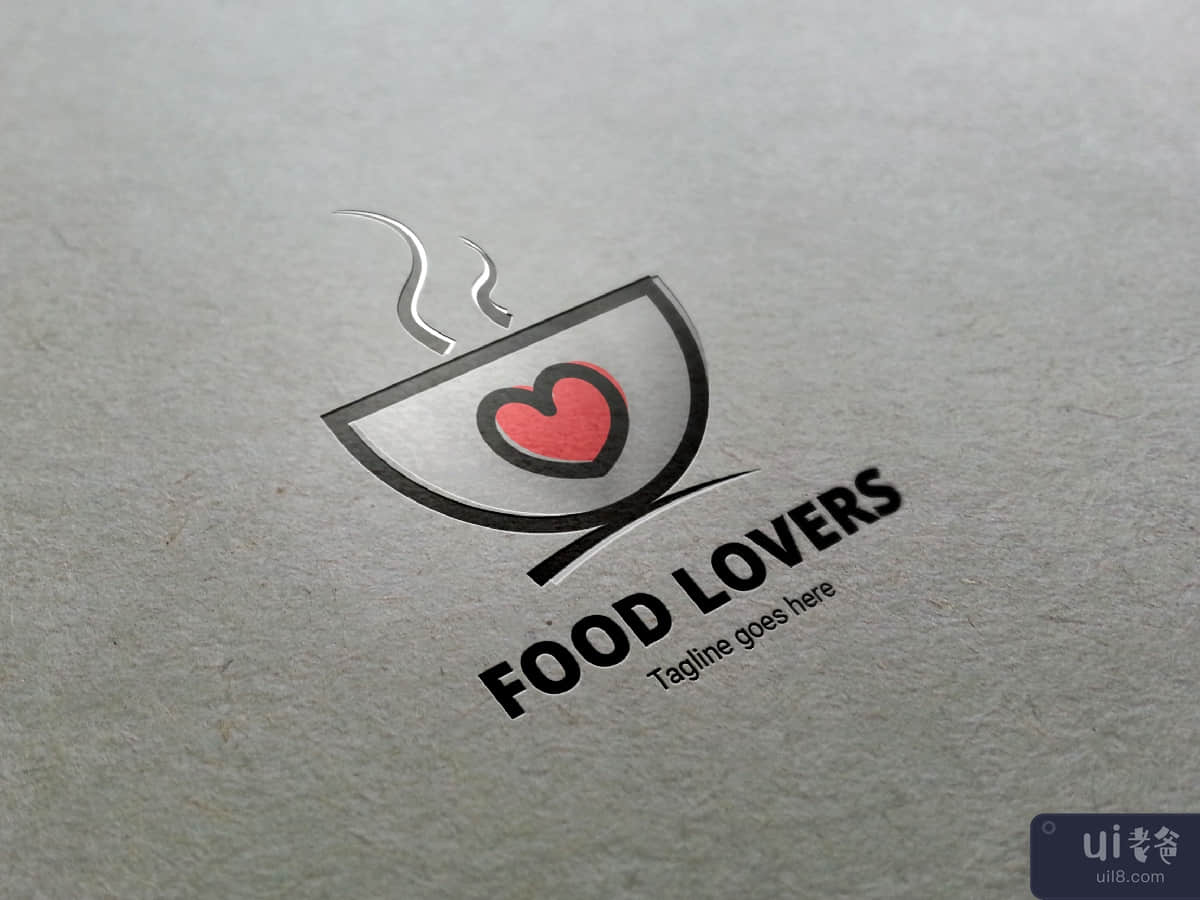 Food Lovers Logo Template