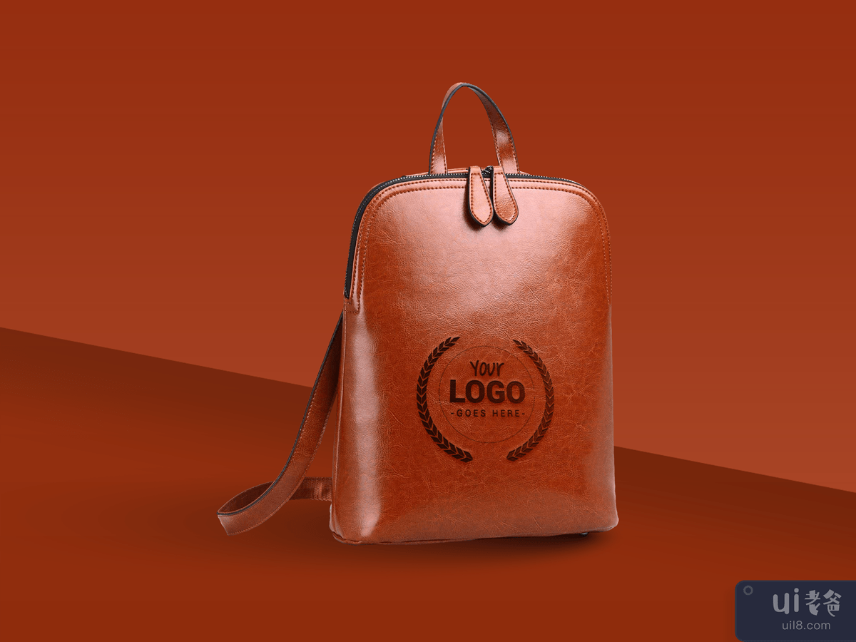 Leather Bag Logo Mockup