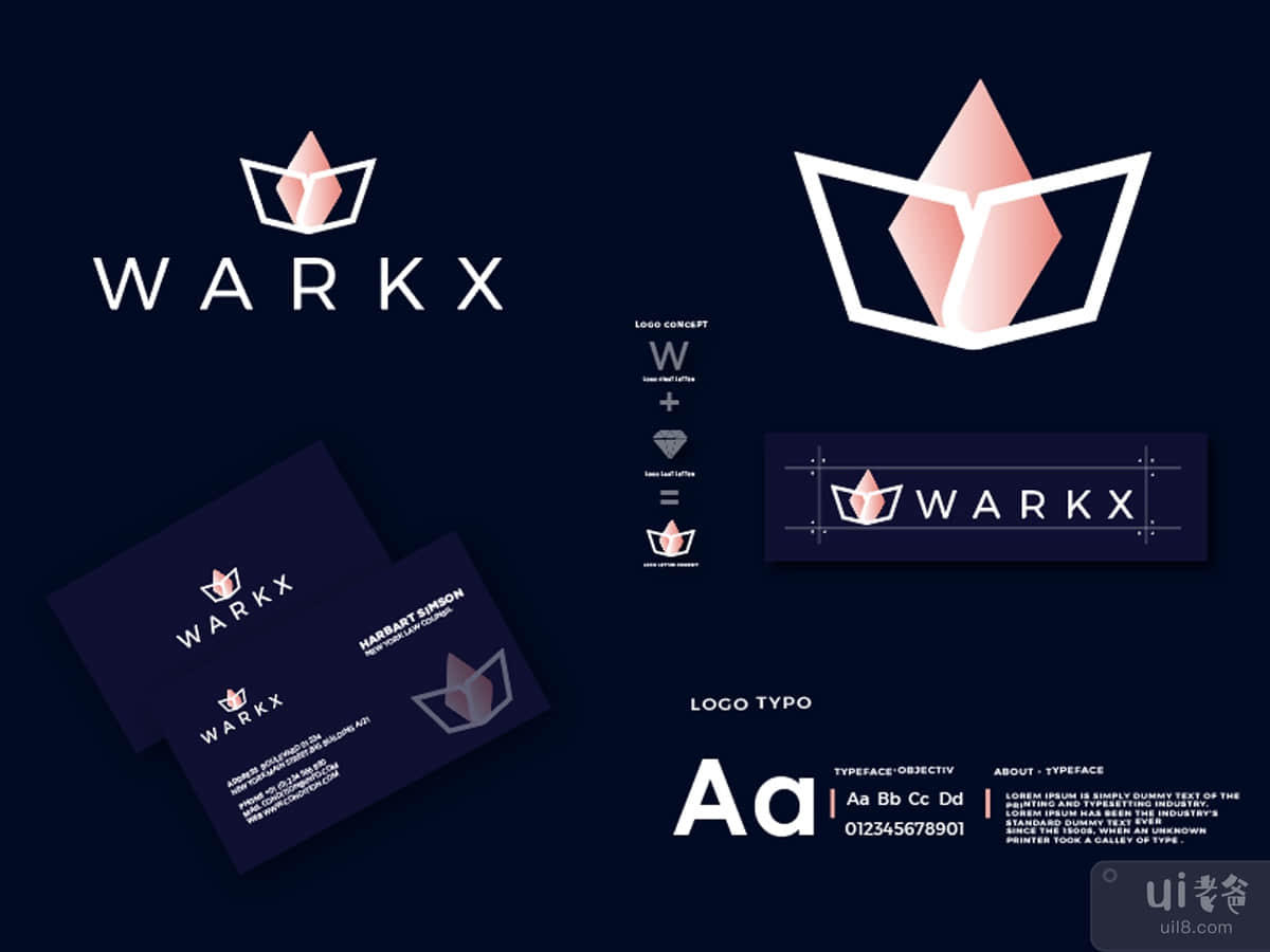 Brand identity and logo - "Warkx"