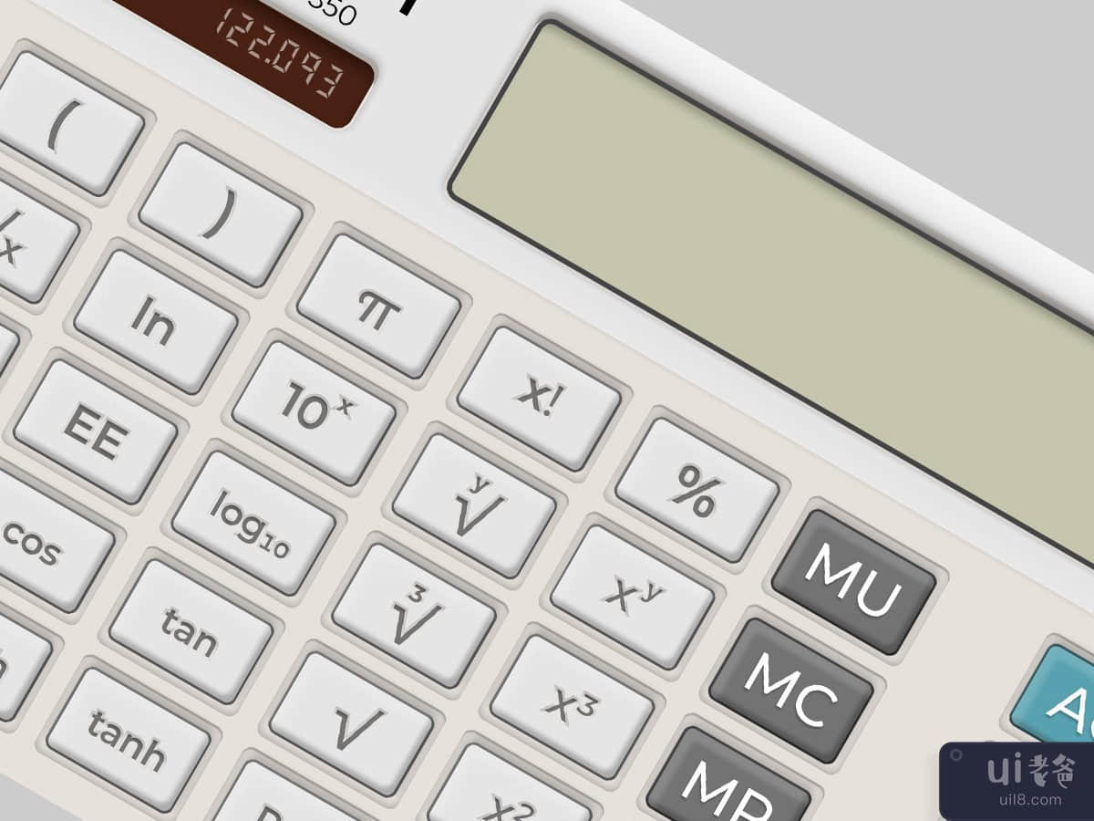 KALC-01 Equmate – 复古计算器应用程序设计理念(KALC-01 Equmate – Retro Calculator App Design Concept)插图2