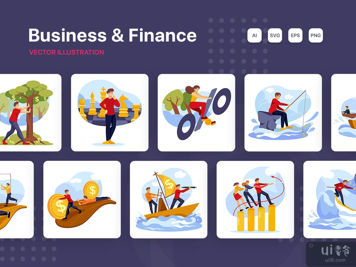 M191_Business & Finance Illustrations