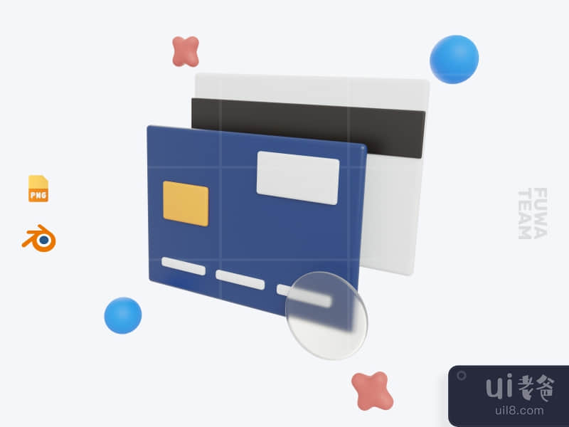 Card Payment - 3D Ecommerce Icon Pack
