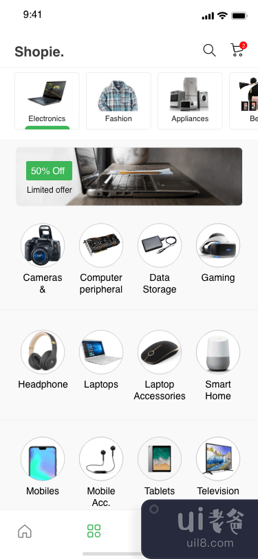 Shopie #1 - 电子商务应用程序(Shopie #1 - E-commerces Application)插图