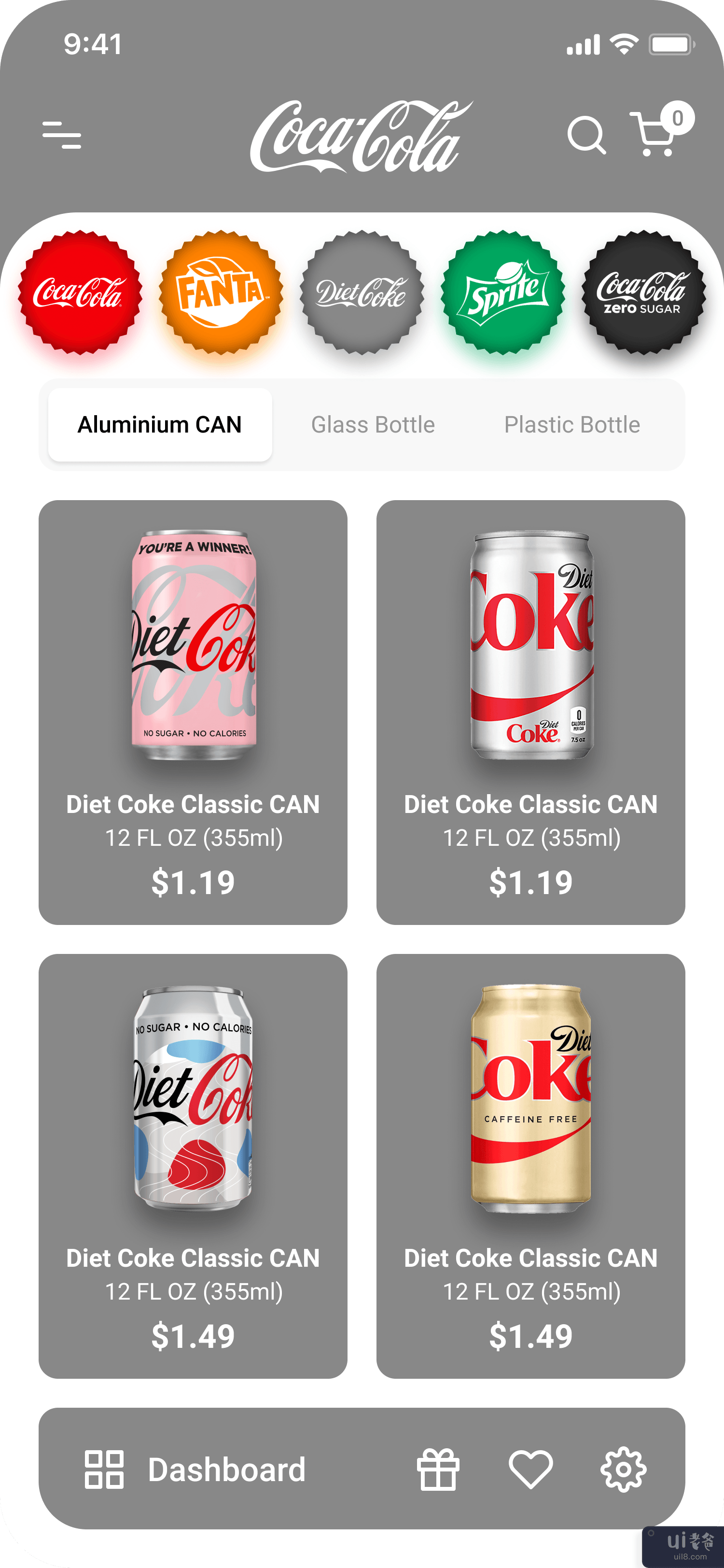 可口可乐应用程序设计挑战(CocaCola App Design Challenge)插图10