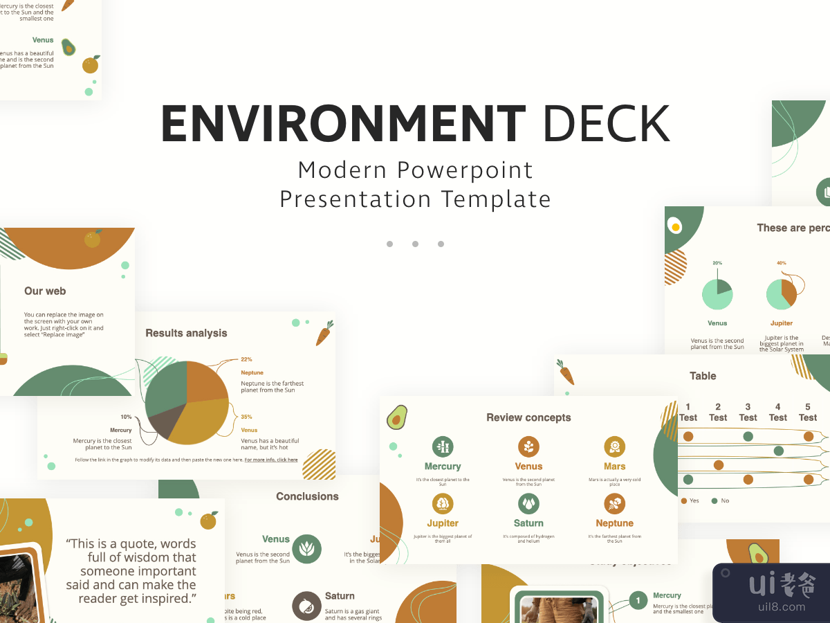 Environment PowerPoint Presentation Template