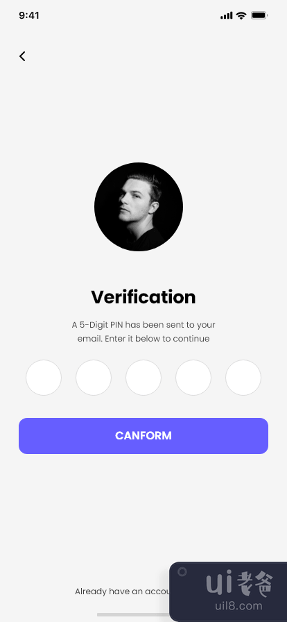 验证屏幕概念(Verification Screen Concept)插图2