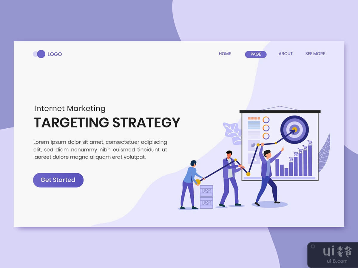 Targeting Strategy Marketing Landing Page