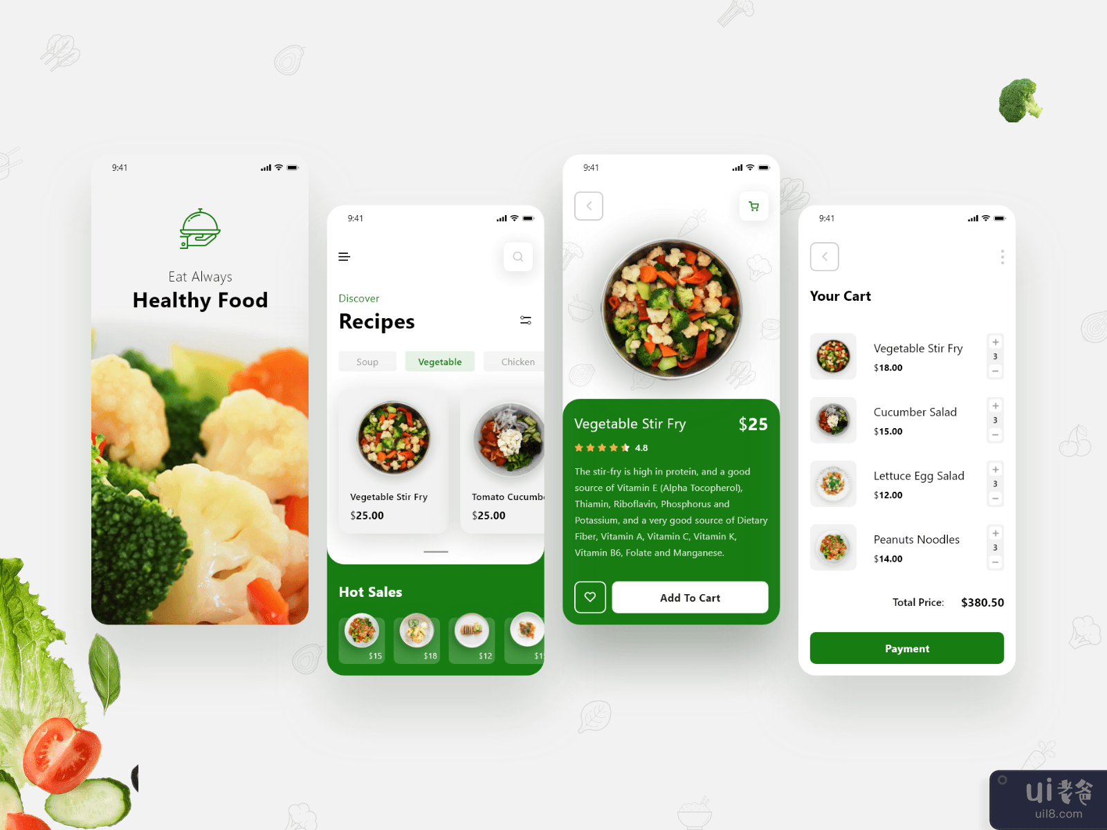 Recipe App Design