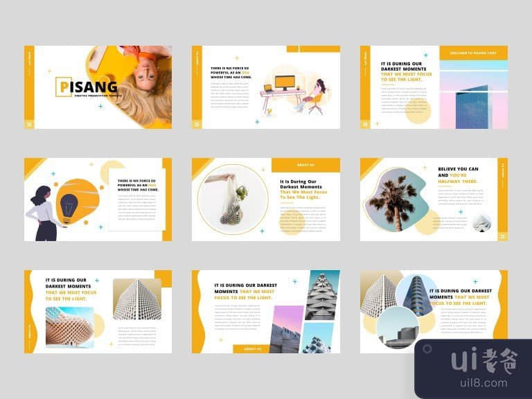 Pisang - PowerPoint演示模板(Pisang - Powerpoint Presentation Template)插图2